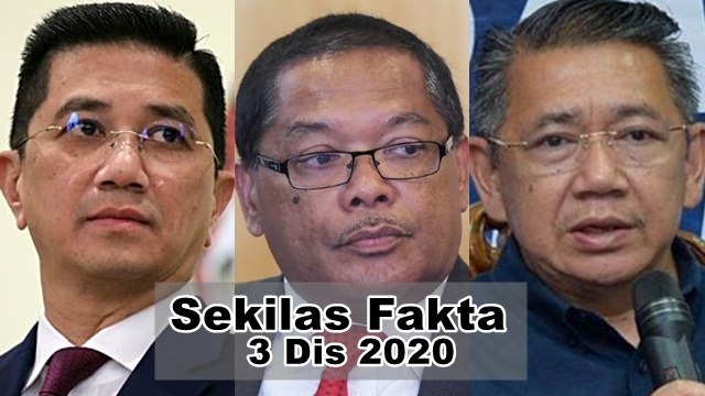 SEKILAS FAKTA: PH gagal tolak bajet MITI, Shahbudin diarah beri penjelasan, Boikot Ekspo 2020 Dubai