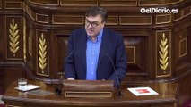 Tomás Guitarte defiende la España vaciada durante la moción de censura de Vox: 