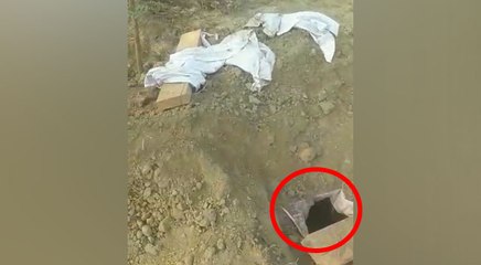 बुलंदशहर: कब्र से गायब हुआ मासूम का शव, परिजनों ने जताई तंत्र-मंत्र की आशंका