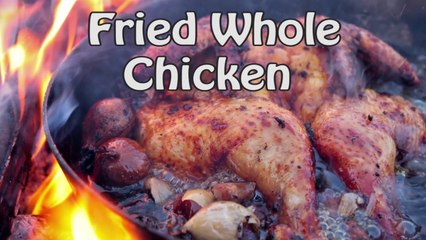 Spicy Fried Whole Chicken
