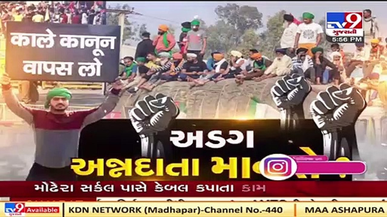 Delhi_ Meeting underway between farmers and central govt over new farm laws_ TV9News
