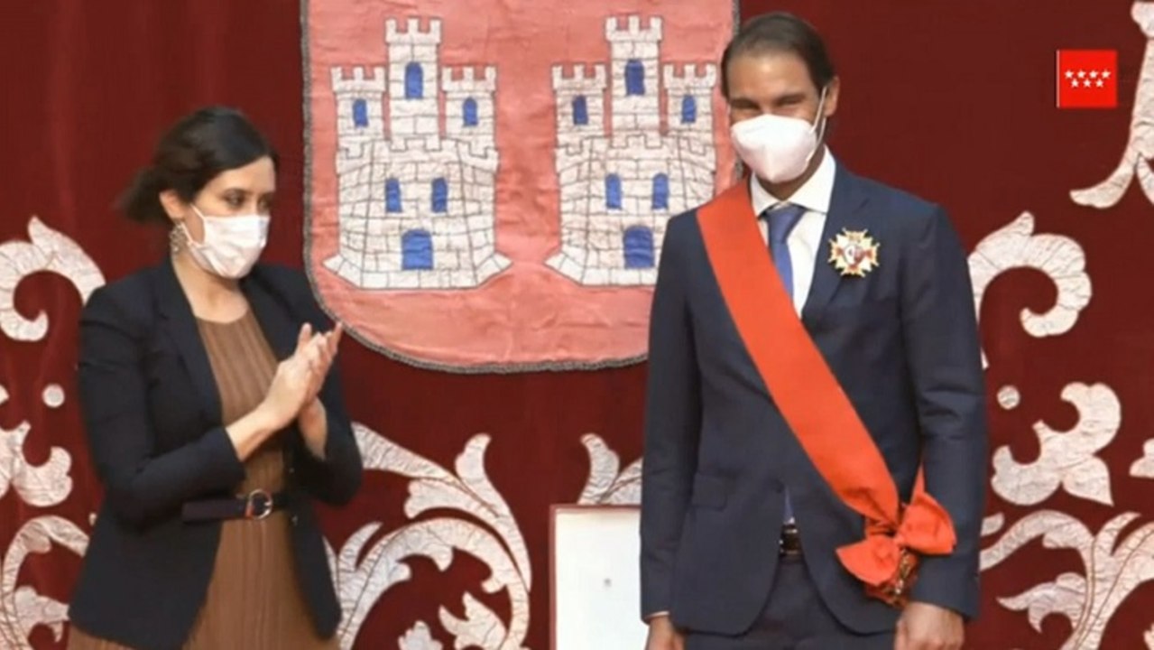 Nadal distinguido con la Gran Cruz de la Orden del Dos de Mayo