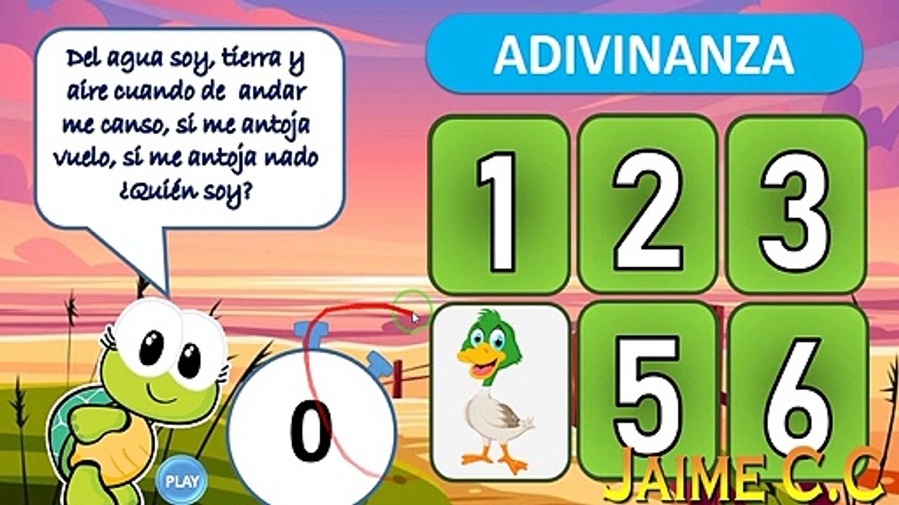 ADIVINANAS EN  POWERPOINT