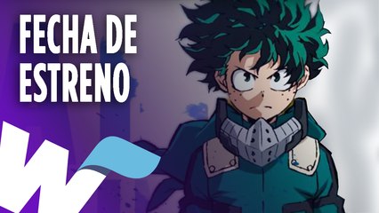 My Hero Academia se estrenará en cines.