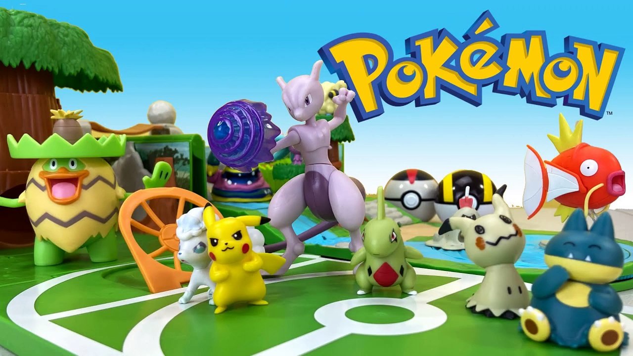 New Pokemon Toys from Jazwares - Pokemon Carry Case Playset, Battle-Ready Figures, Plushies