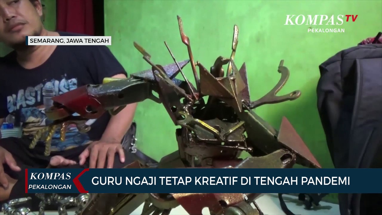Guru Ngaji Tetap Kreatif di Tengah Pandemi