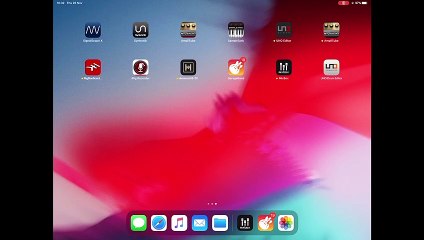 Présentation de MixBox CS sur iPad
