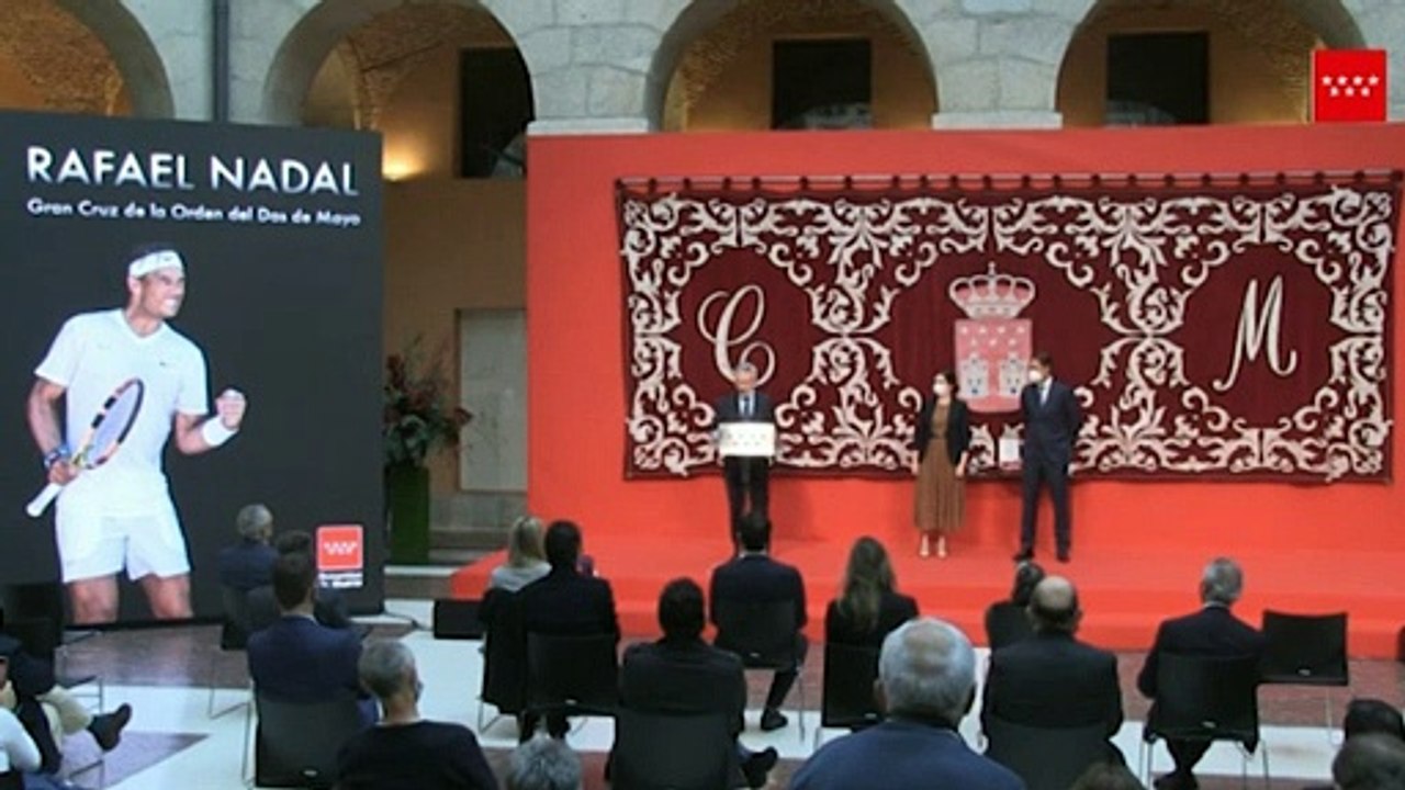 Ayuso agradece a Nadal que sea capaz de unir a todos los españoles