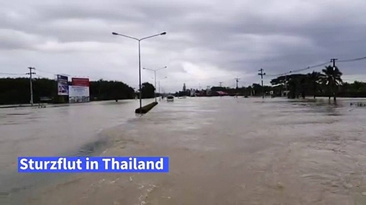 Mehrere Tote bei Überschwemmungen in Thailand