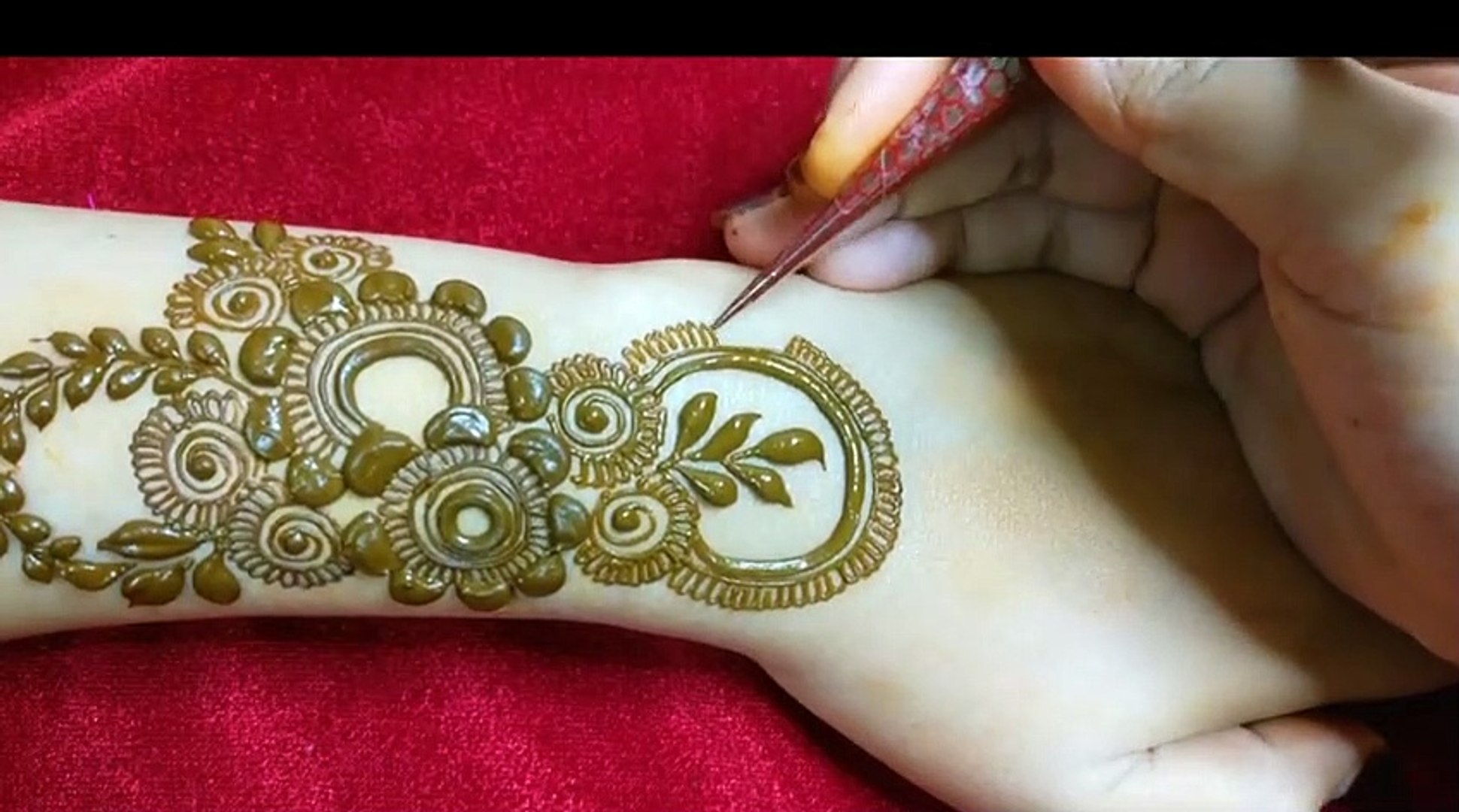 Dulhan Mehndi Design Simple Dulhan Mehndi Design New Dulhan Mehndi Design Latest Easy Wedding Mehndi Design Video Dailymotion