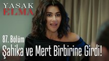 Mert ve Şahika birbirine girdi - Yasak Elma 87. Bölüm