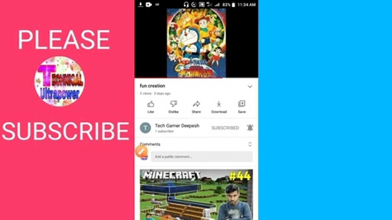 How to hide like and dislike on youtube video | youtube video par like and Dislikes kaise chhupaye | Technical Ultrapower