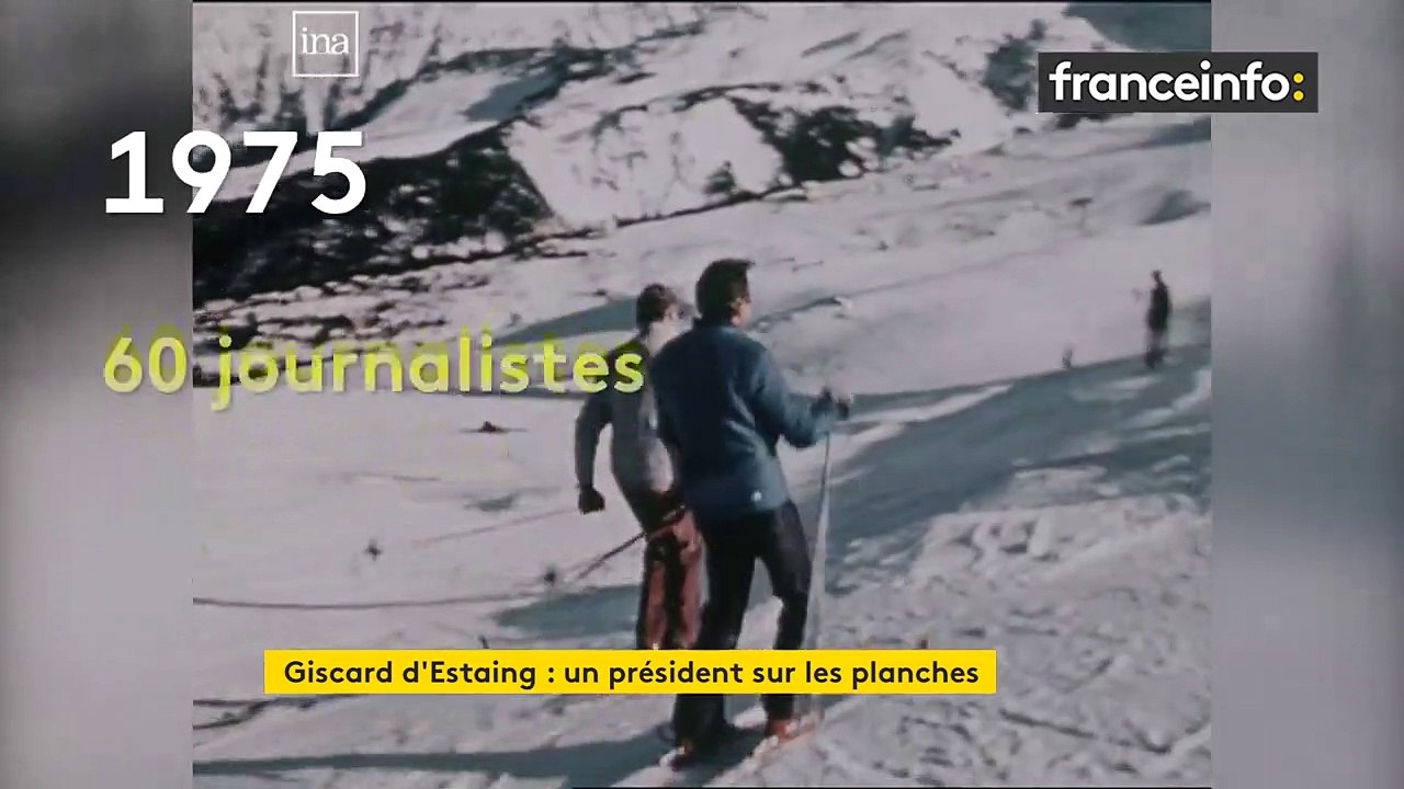 Quand Valéry Giscard d’Estaing invitait les journalistes à Courchevel pour ses vacances au ski