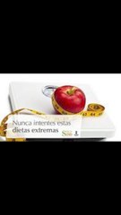 Nunca intentes estas dietas extremas