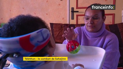 Téléthon : dans la Sarthe, le jeune Soheÿnn lutte contre une maladie génétique qui attaque ses muscles