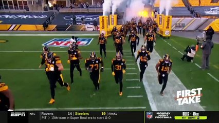 Download Video: ESPN First Take - Stephen A. Smith reacts to Pittsburgh Steelers improve to 11-0 in 19-14 win vs Baltimore Ravens: Good or Bad Win?