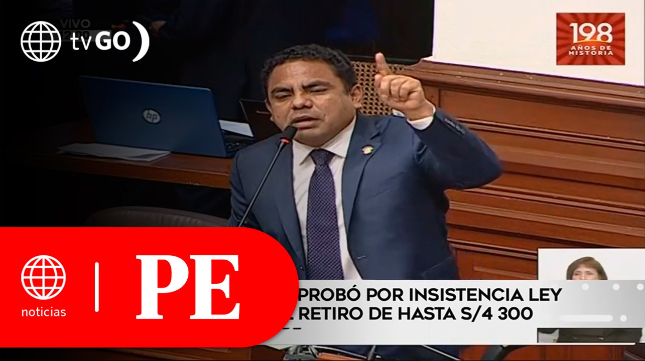 Congreso aprobó por insistencia ley que permite retiro de fondos ONP | Primera Edición