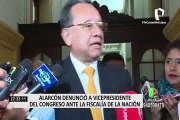 Edgar Alarcón presentó dos denuncias contra el legislador Luis Roel