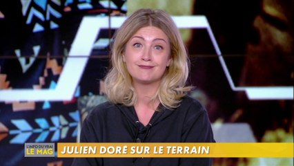 Émilie Mazoyer : Julien Doré sur le terrain