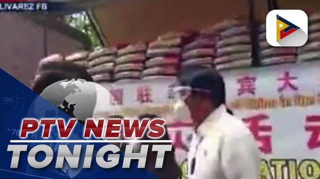 China donates 8,500 sacks of rice to Parañaque LGU