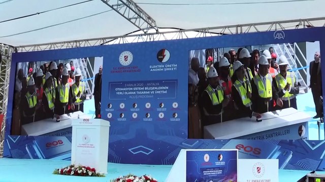 ANTALYA - EÜAŞ Elektrik Otomasyon Sistemleri devreye alındı