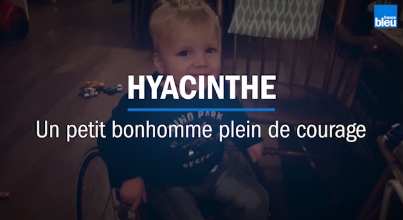 Hyacinthe, un petit bonhomme plein de courage, figure du Téléthon 2020
