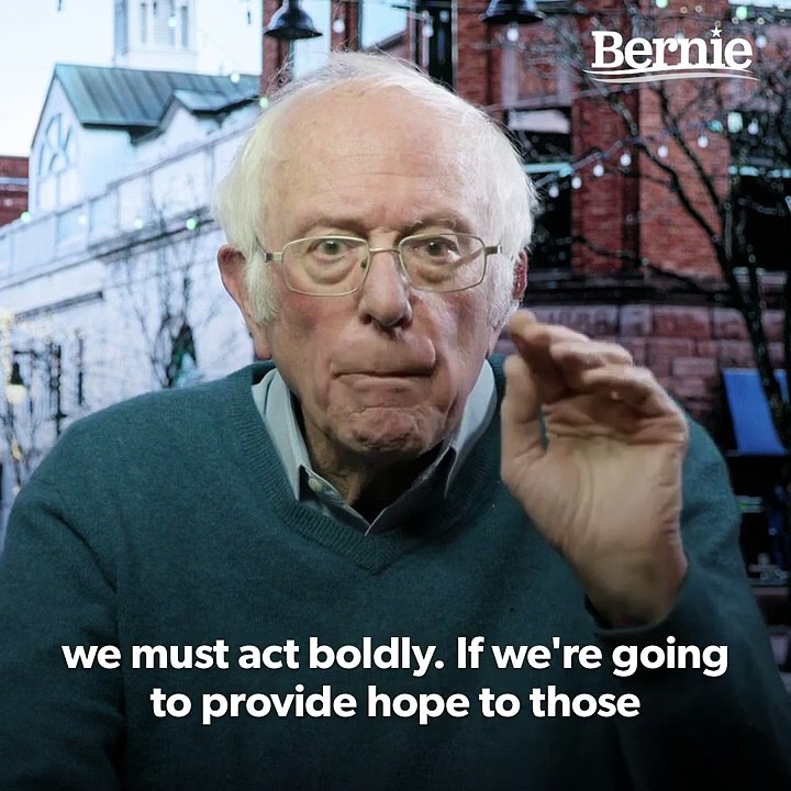 Bernie Sanders - What HAS TO BE DONE in Biden's first 100 days