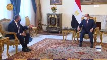الرئيس السيسي يستقبل وزير الدفاع اليوناني لبحث سبل تعزيز التعاون الثنائي بين القاهرة وأثينا
