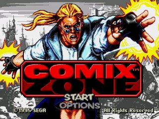 Comix Zone - Sega Genesis/Mega Drive