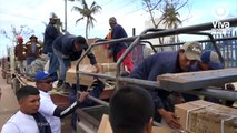 Llega material eléctrico a Bilwi para reparar daños tras el paso de los huracanes Eta e Iota
