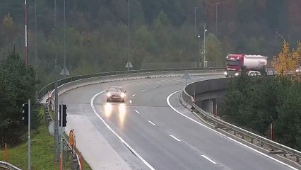 Truck driver falls off 20m Bridge- (Fatal Accident)