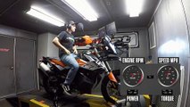 2020 KTM 790 Adventure R Dyno