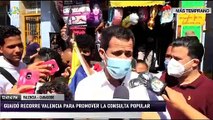 Guaidó promovió la consulta popular en las calles de Valencia, Carabobo - VPItv