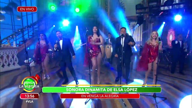 ¡La Sonora Dinamita de Elsa López vino al programa a cantarnos Mil horas ! | Venga La Alegría