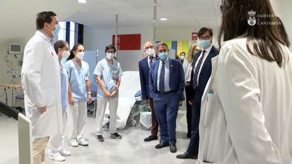 Illa y Revilla visitan el Hospital Universitario Marqués de Valdecilla