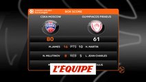 Les temps forts de CSKA Moscou - Olympiacos Le Pirée - Basket - Euroligue (H)