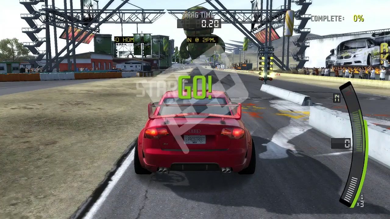 Drag Race Audi S4 VS Golf GTI Pro Street