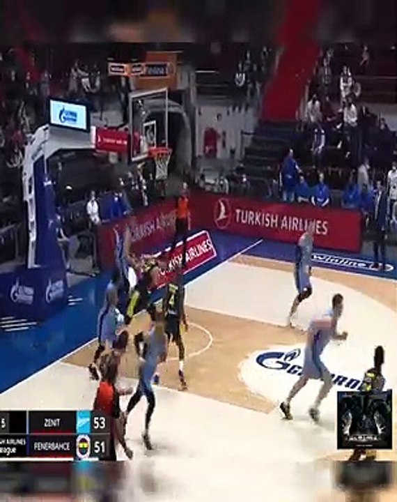 Zenit St Petersburg - Fenerbahce Beko Istanbul Highlights - Turkish Airlines EuroLeague, RS Round 12