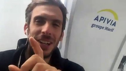 A bord d'Apivia Jour 25