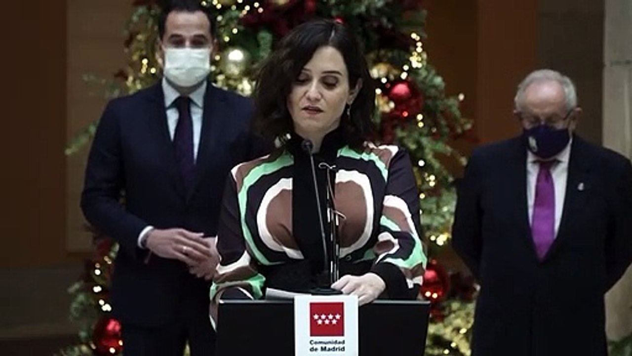 La Navidad de Ayuso