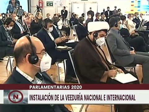 CNE recibió a los veedores nacionales e internacionales que participarán en las elecciones Parlamentarias 2020