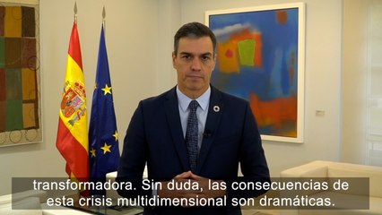 Sánchez defiende en la ONU una acción internacional concertada