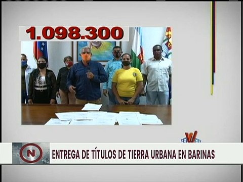 GMVV entrega títulos de tierra urbana a 40 familias del estado Barinas