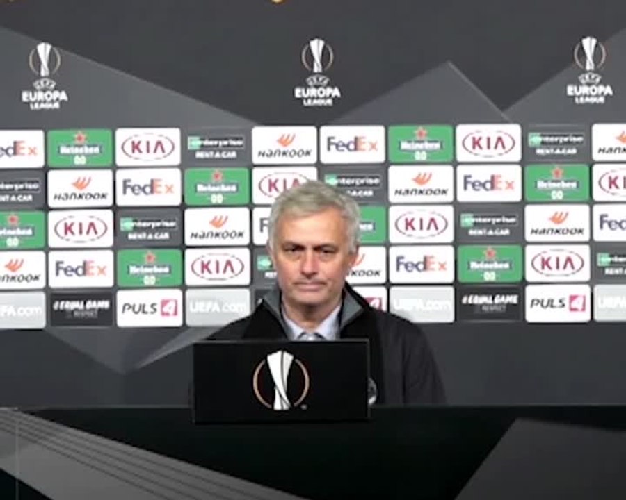 Groupe J - Mourinho : "La phase de groupes de Ligue Europa ne motive pas certains de mes joueurs"