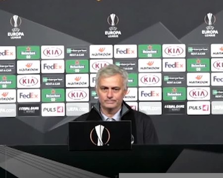 Groupe J - Mourinho : La phase de groupes de Ligue Europa ne motive pas certains de mes joueurs