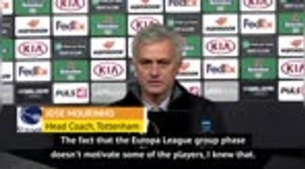 Скачать видео: Scathing Mourinho slams players attitude after Tottenham draw