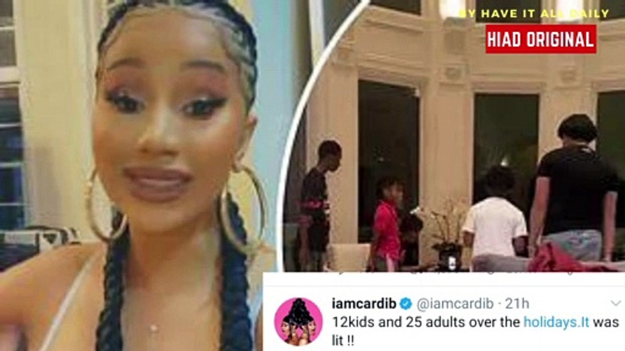 Cardi B Defends Hosting 37 Person Thanksgiving Dinner After Backlash