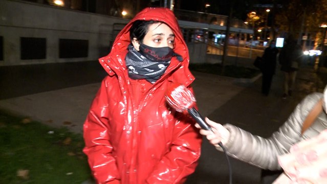 Luciana, pareja de Rafael Amargo, abandona los juzgados