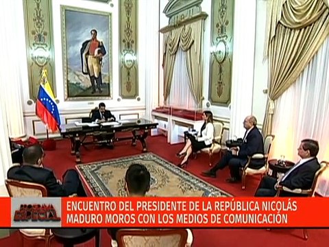 Encuentro del Presidente de la República Bolivariana de Venezuela Nicolás Maduro con los medios de comunicación rumbo a las parlamentarias del 6D