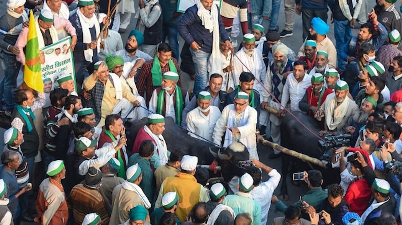 Farmers' protest enters 9th day as talks with Centre fail to end standoff